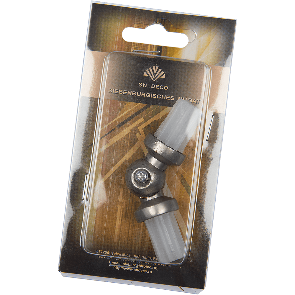 Element imbinare galerie, colt, Sndeco, metal forjat, inox, 16 mm