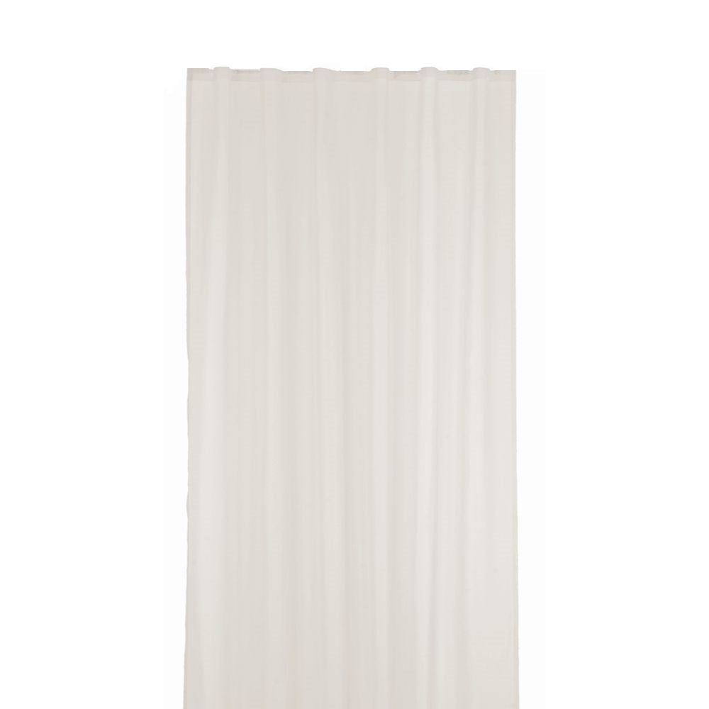 Perdea voal, poliester, alb 101, 300 x 245 cm