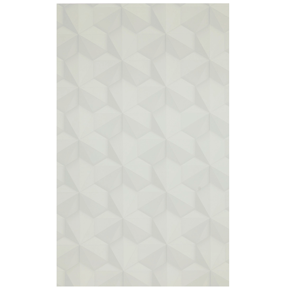 Tapet vinil Loft 218419, alb, model geometric 3D, 10 x 0.53 m