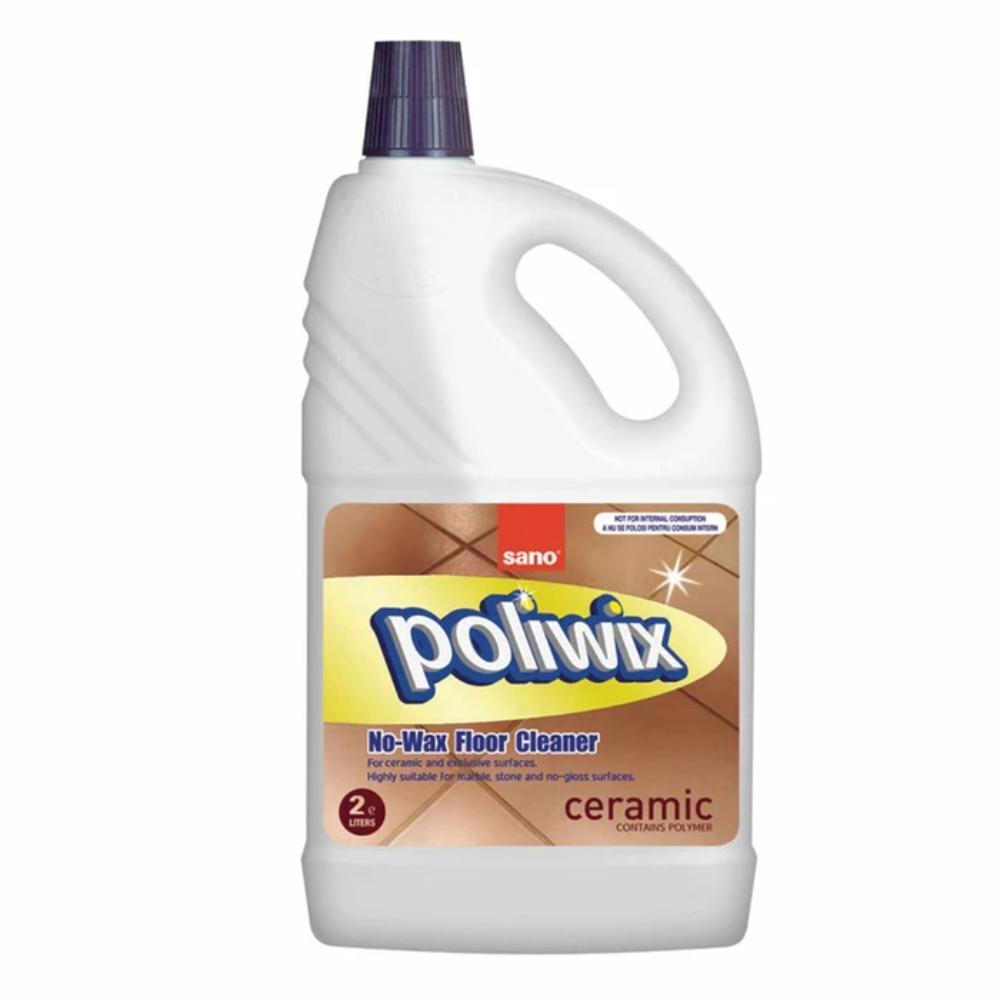 Detergent pardoseala ceramica, Sano Poliwix, 2 L