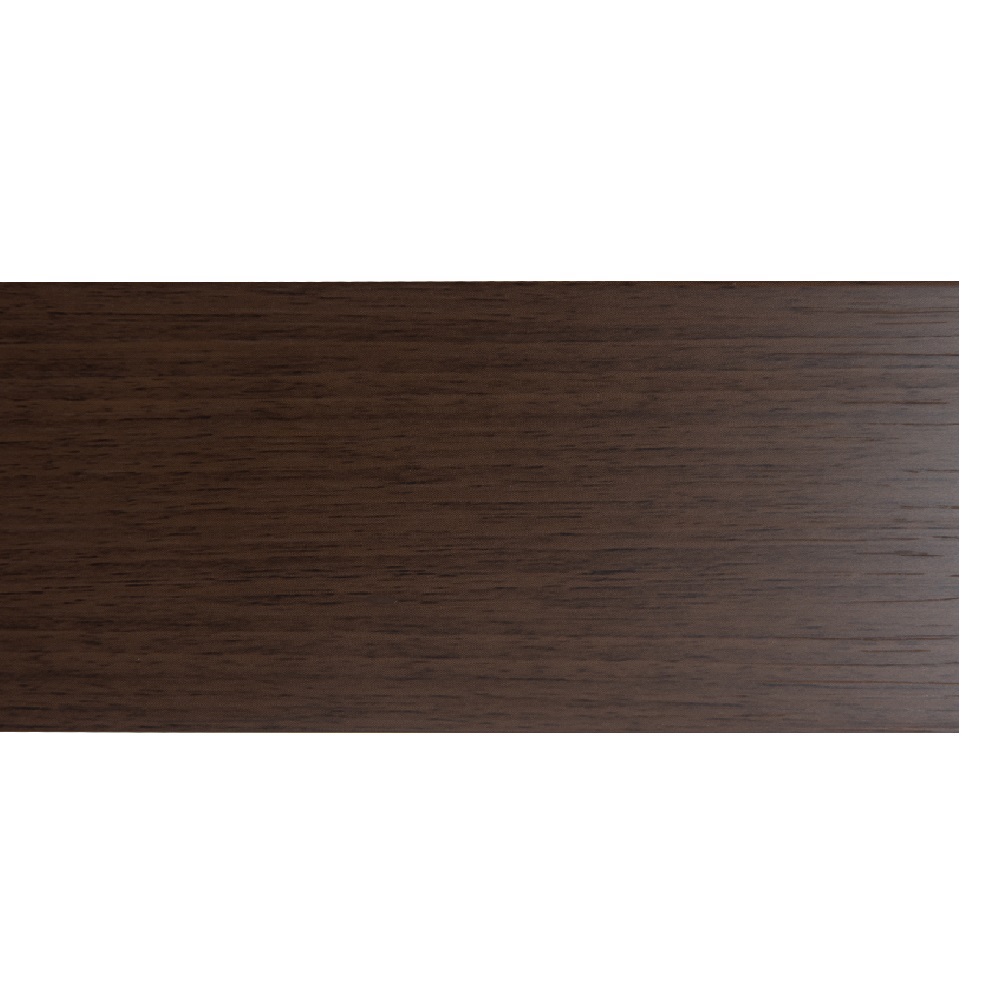 Masca pentru sina de tavan din PVC, nuc, latime de 5 cm
