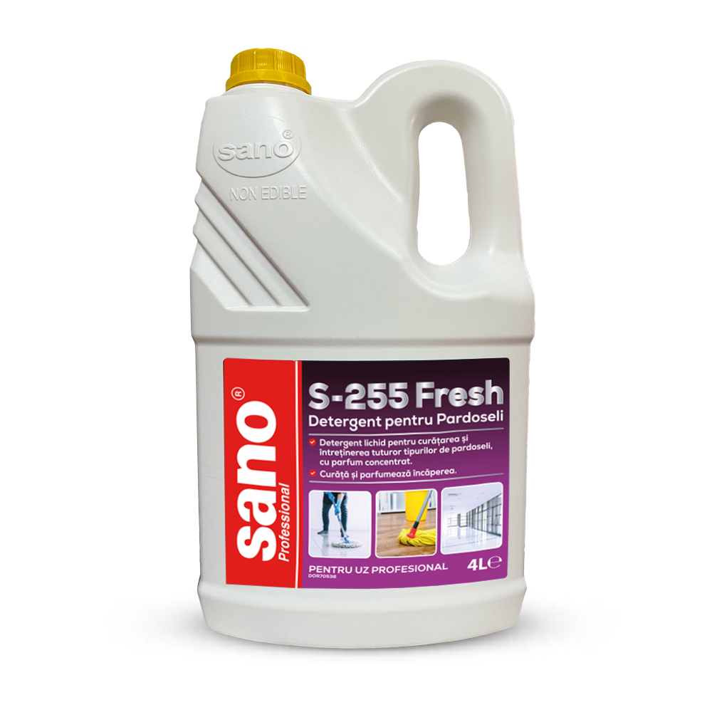 Detergent pentru pardoseala Sano Floor S-255, parfumat, 4 l