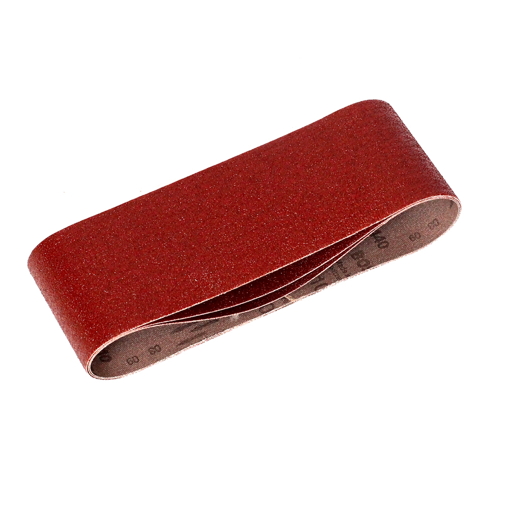Set 3 benzi de slefuire Bosch, granulatie 60, 80,100, 75 x 457 mm
