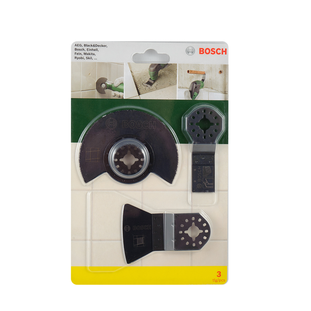 Set 3 accesorii Bosch, pentru faianta