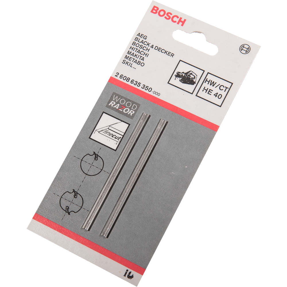 Set 2 cutite pentru rindea reversibila Bosch, 82,4 mm x 5,5 mm
