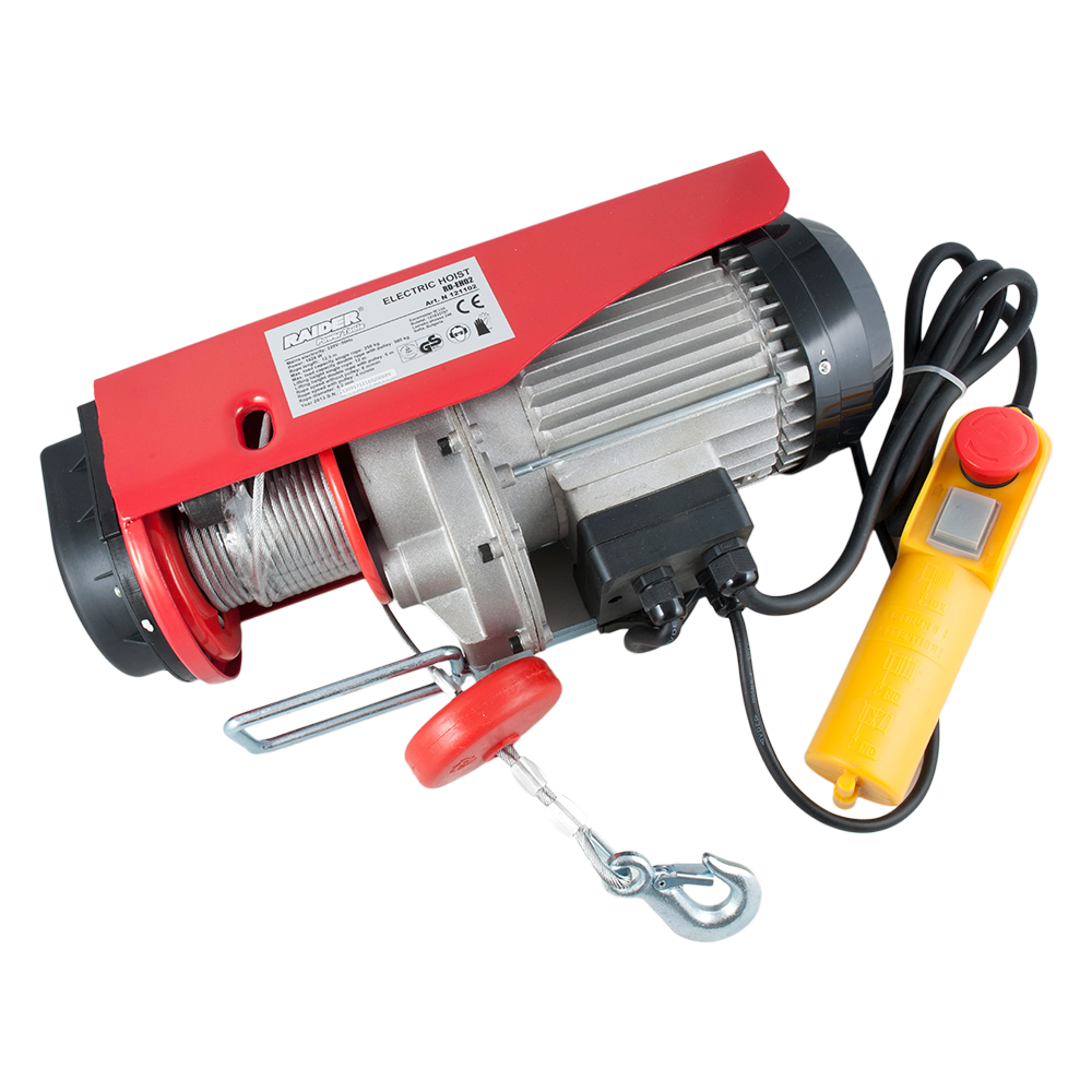 Macara electrica Raider RD-EH02, 1020 W, capacitate ridicare 500 Kg
