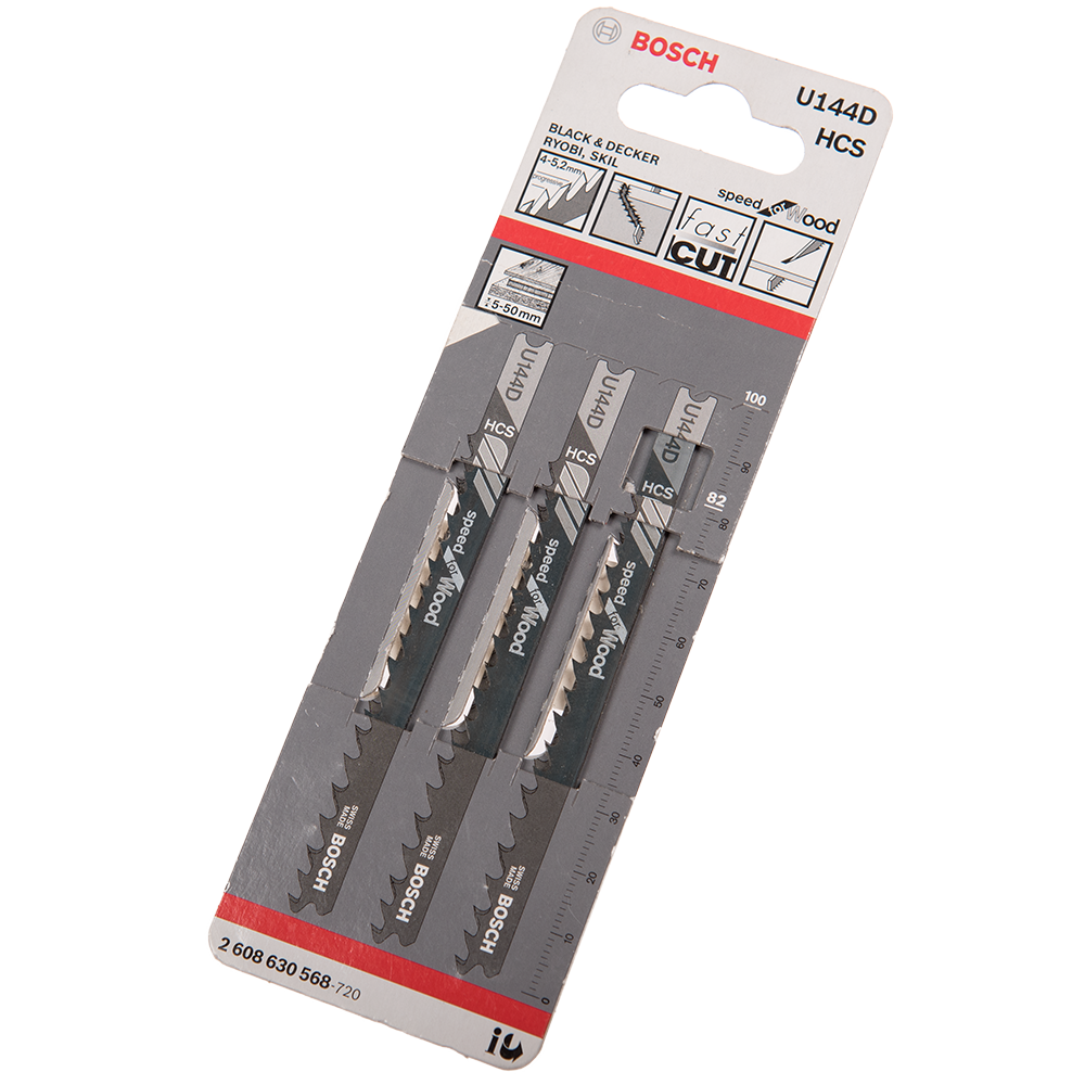 Panze de ferastrau vertical U144D pentru lemn, 100 mm, 4-5,2 mm
