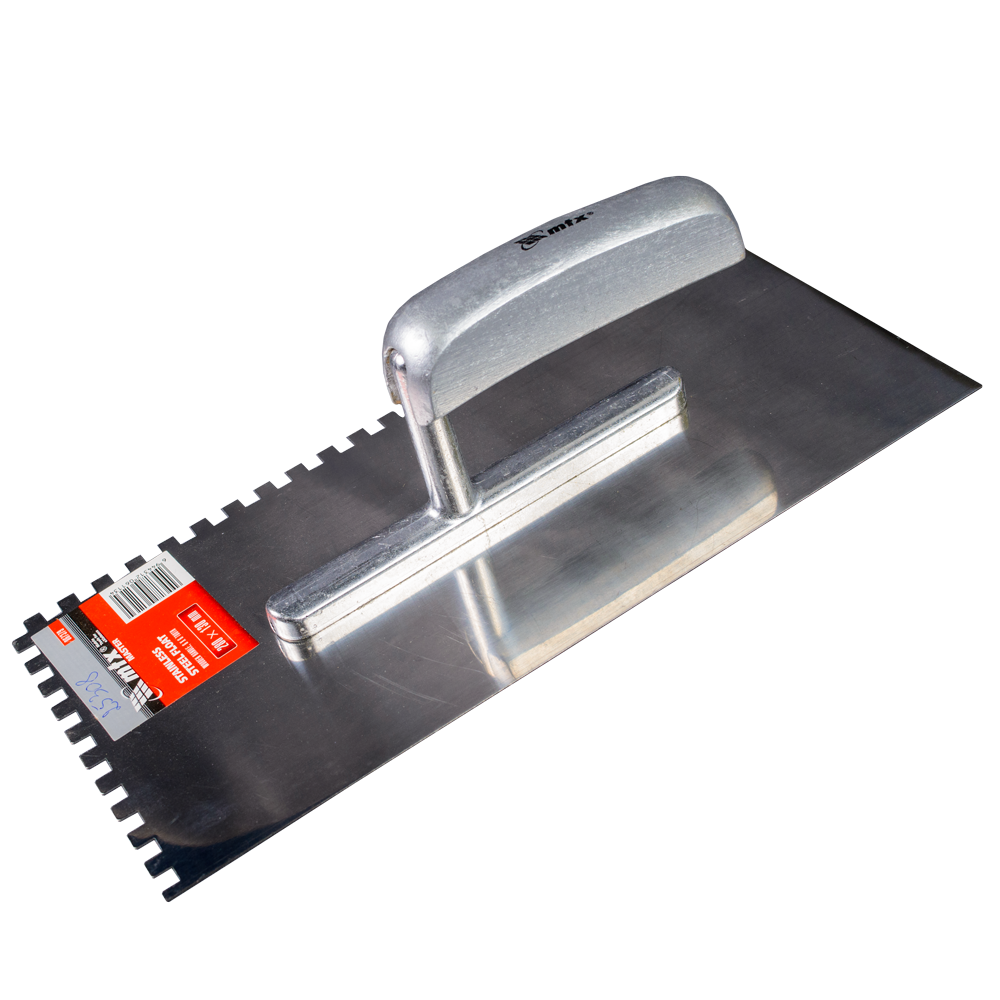 Gletiera otel MTX Master, dinti 6 x 6 mm, 280 X 130 mm