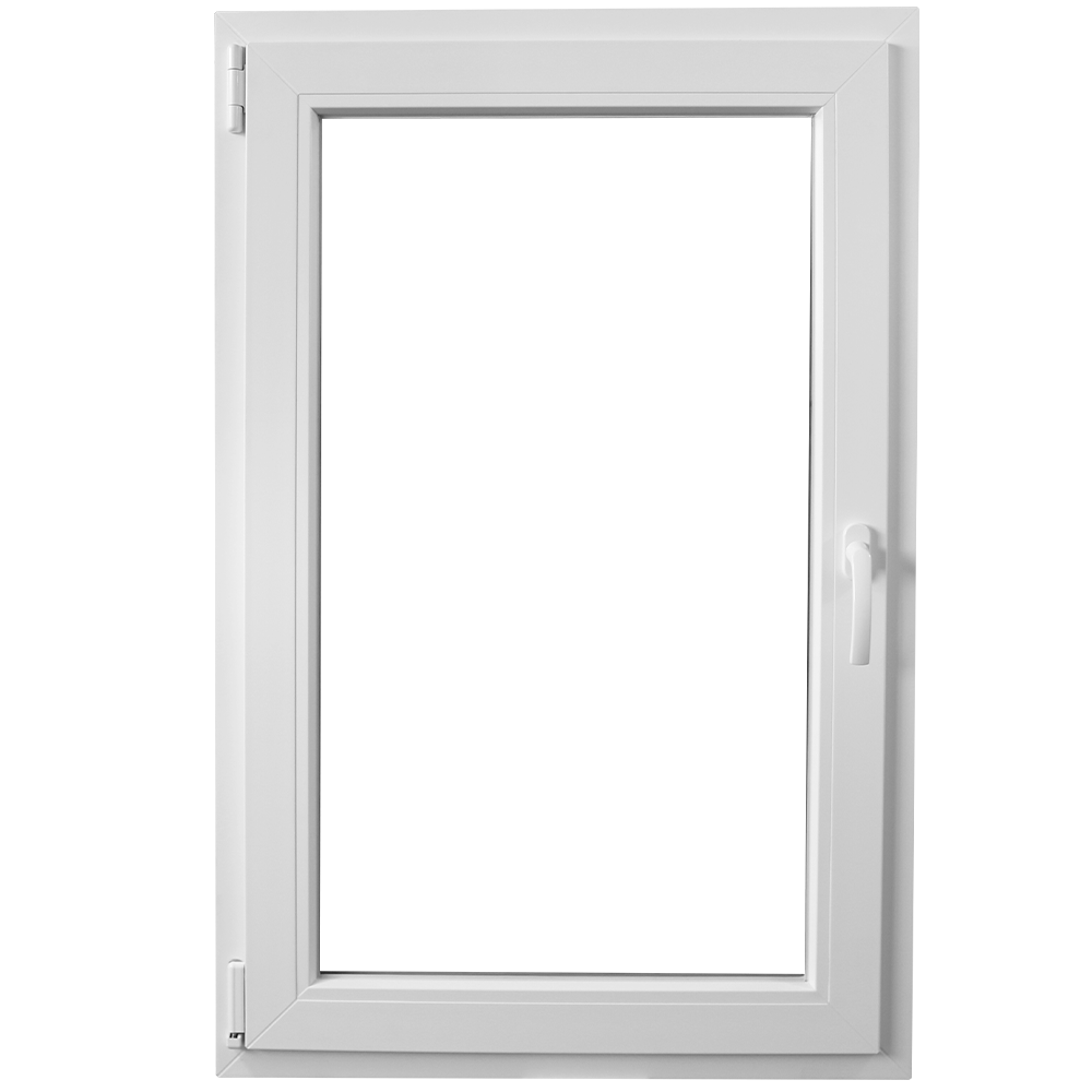 Fereastra PVC, 5 camere, deschidere stanga oscilobatant, alb, 56 x 86 cm