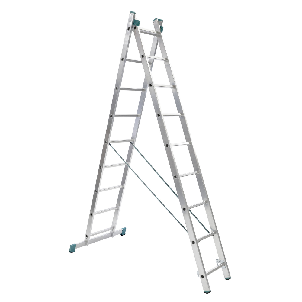 Scara Eurostil, 2 tronsoane, 9 trepte