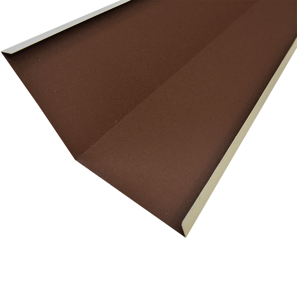 Dolie mica, metal, maro, RAL 8017, mat, 140 x 140 x 2000 mm