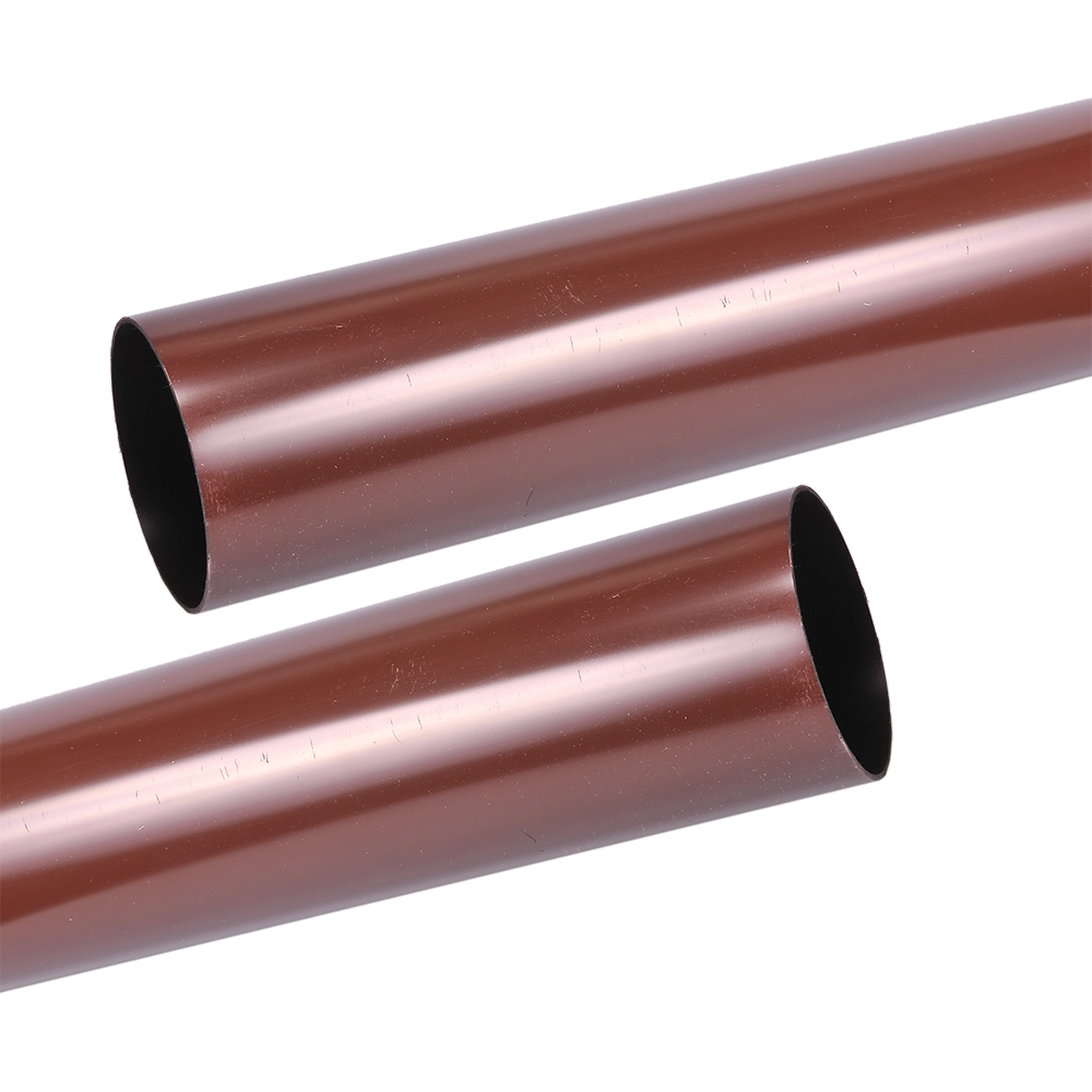 Burlan scurgere PVC Regenau, maro RAL 8017, 3 m, diam. 100 mm