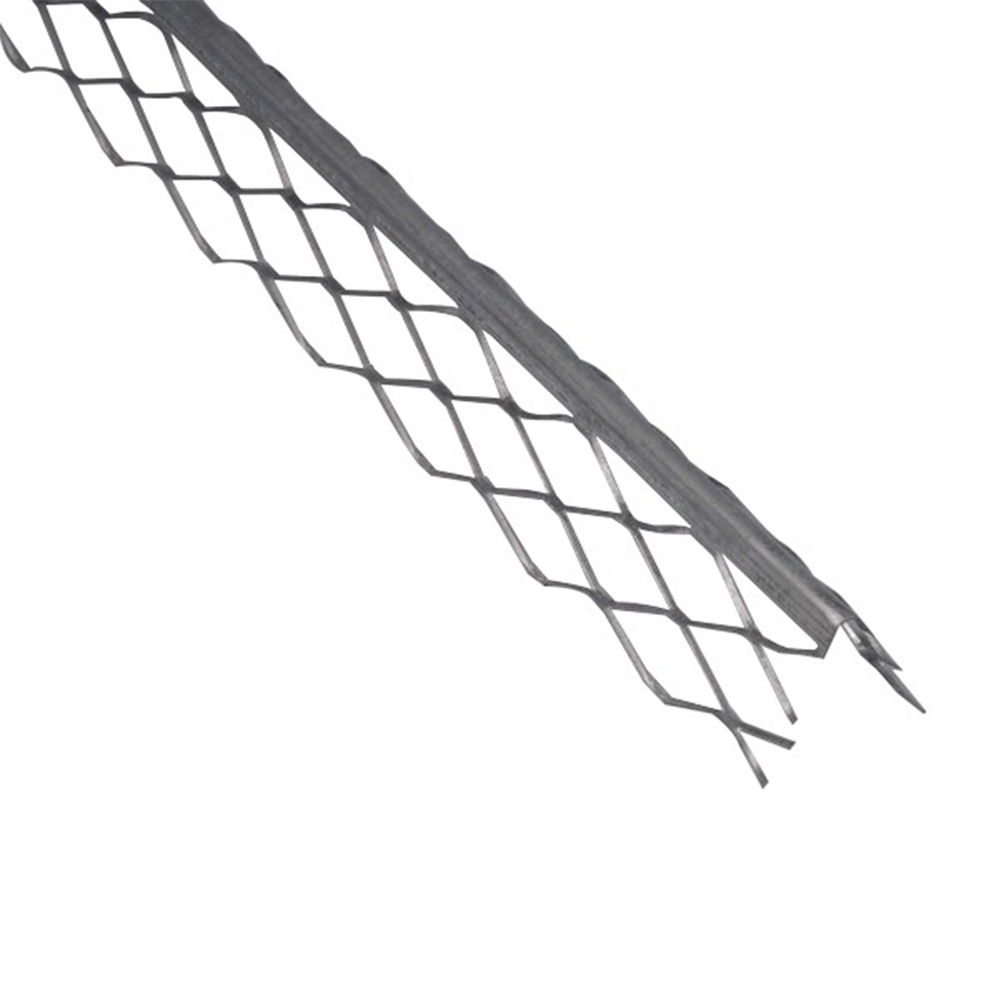 Profil de colt pentru tencuiala mecanizata, tabla zincata, 0.5 mm x 3 m