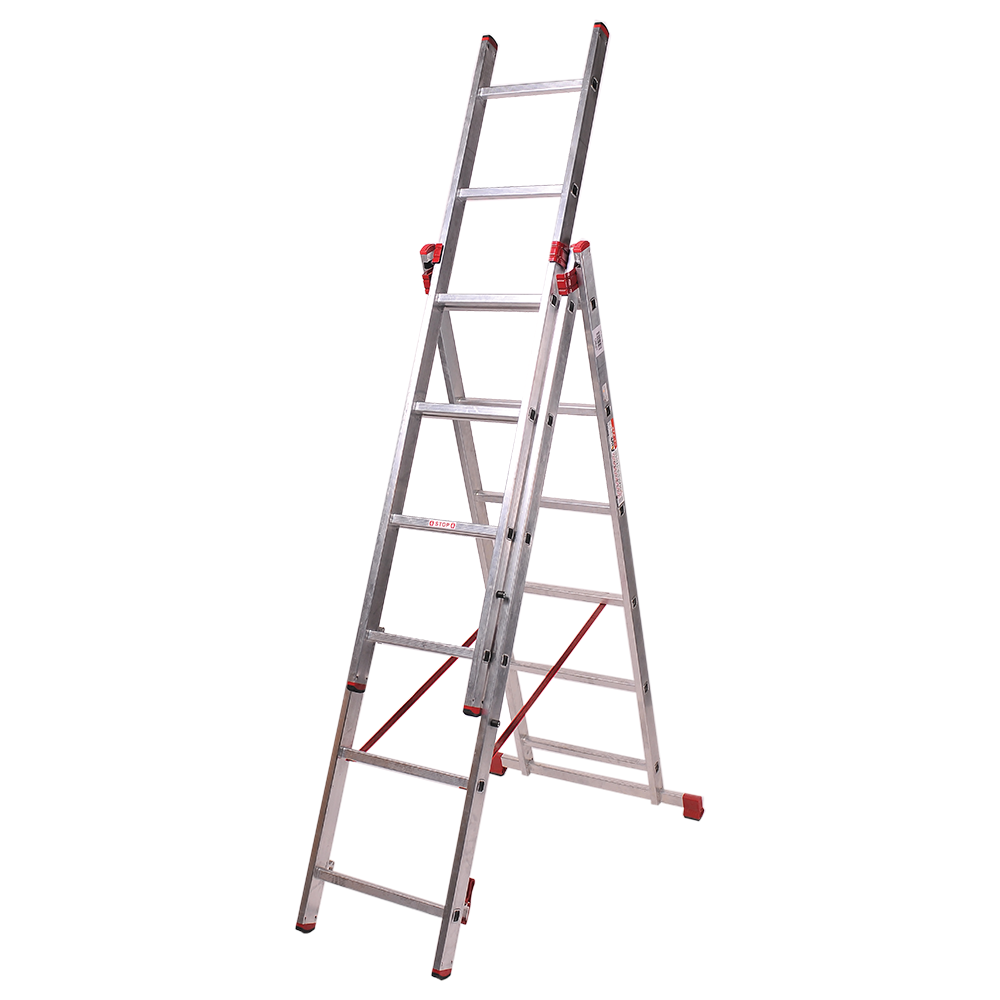 Scara Helper, 3 tronsoane, 8 trepte