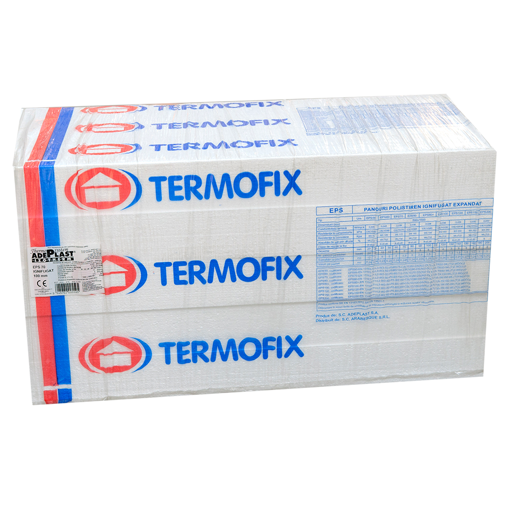 Polistiren expandat EPS 50, Termofix, 3 cm