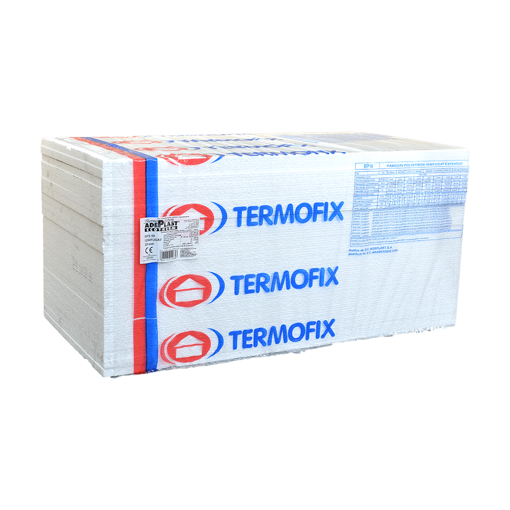 Polistiren expandat EPS 50, Termofix, 2 cm