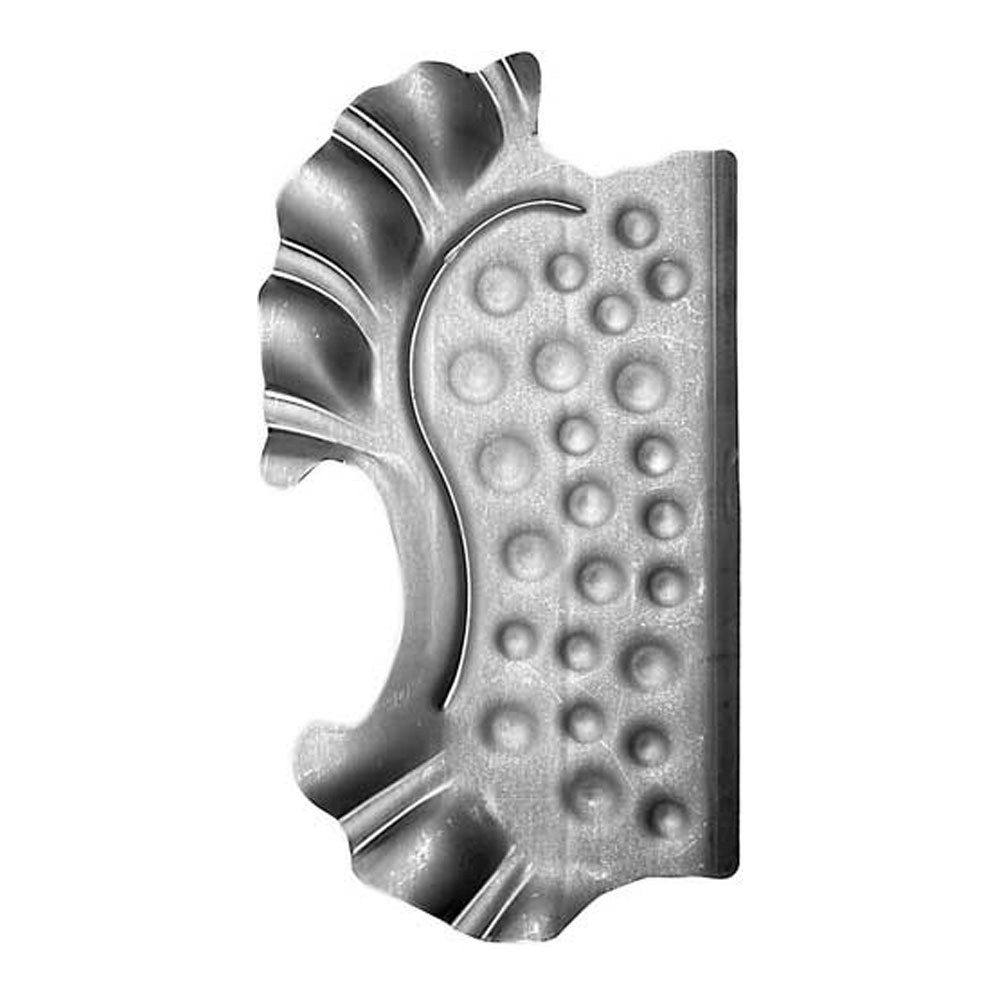 Sild pentru poarta, fier forjat, stanga, 290 x 160 x 2 mm