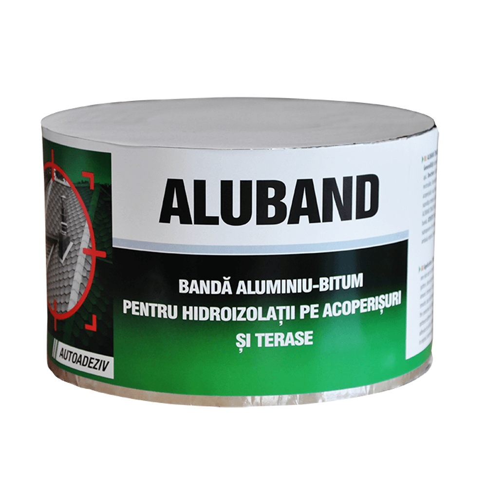 Banda bituminoasa pentru etansare sau hidroizolatii, Alu Band, 15 cm, 10 m/rola