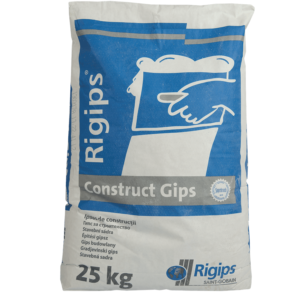 Ipsos pentru constructii Rigips Construct Gips, 25 kg