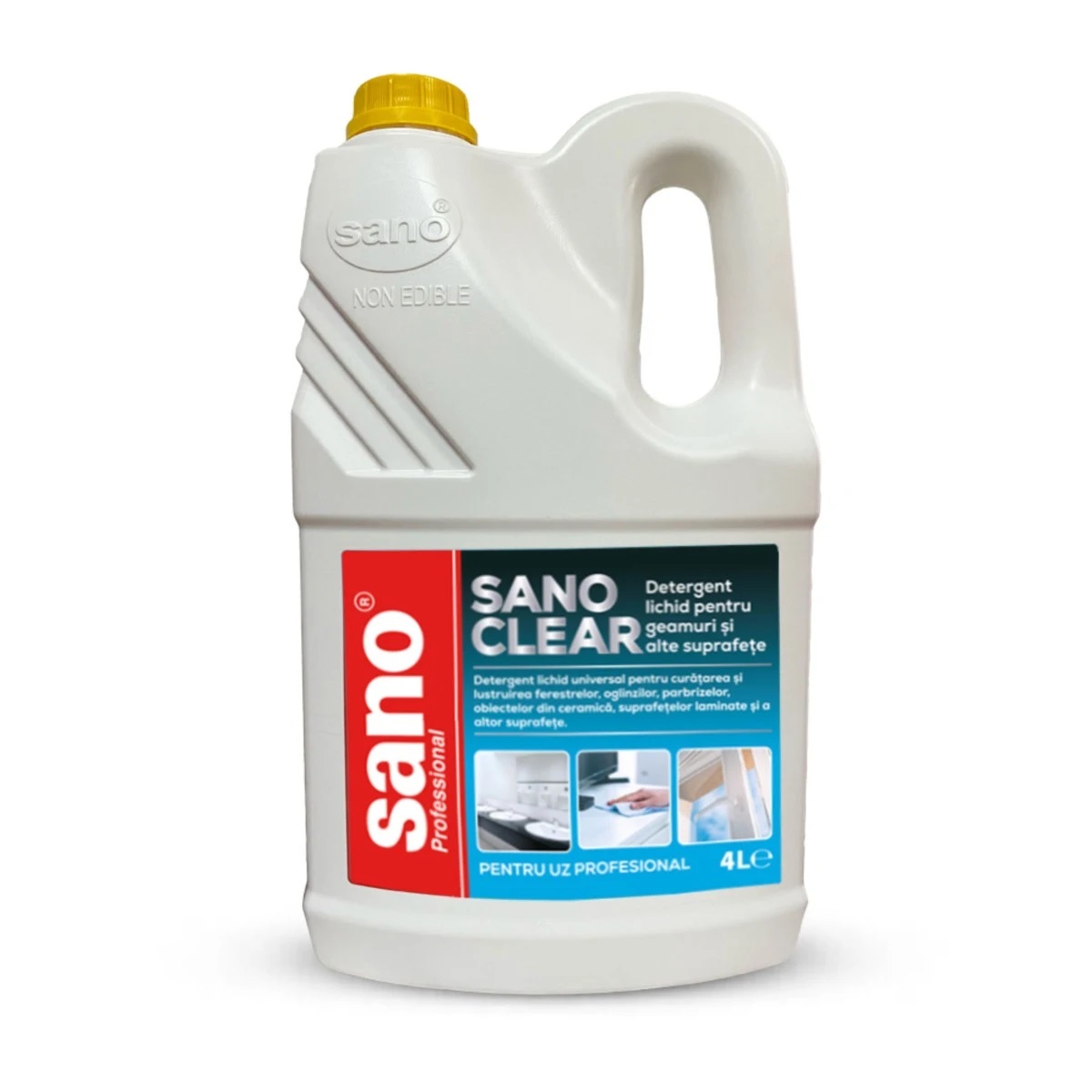 Solutie pentru curatat geamuri Sano Clear 4l