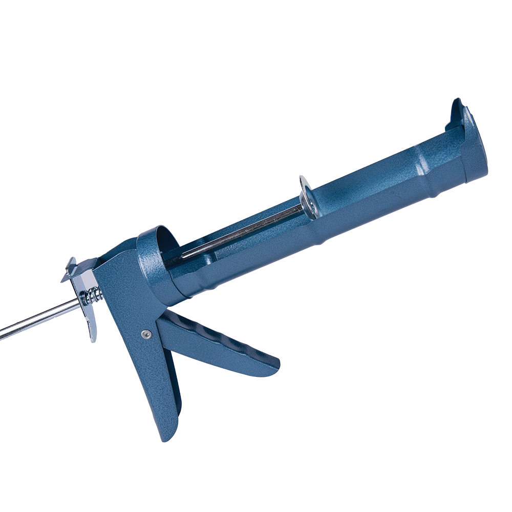 Pistol pentru silicon Soudal, albastru, metal, 310 ml