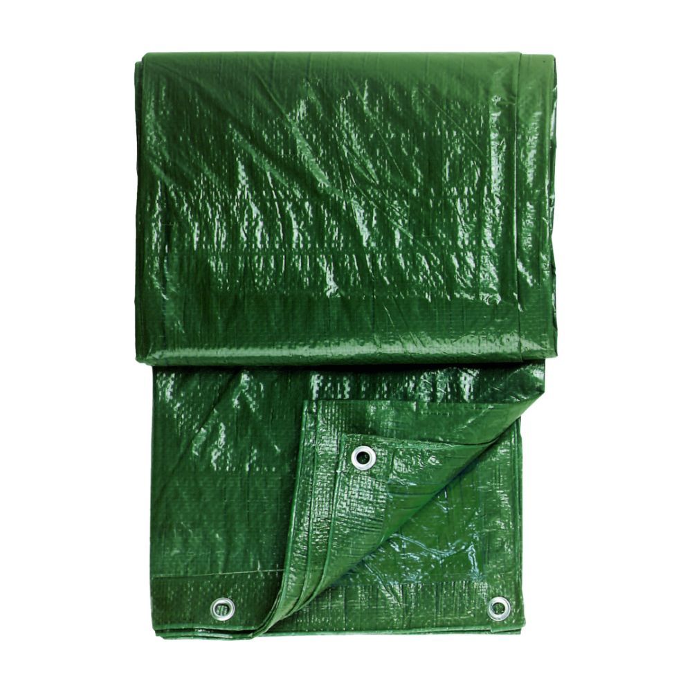 Prelata textila cu ocheti Color Expert, verde, 2 x 3 m