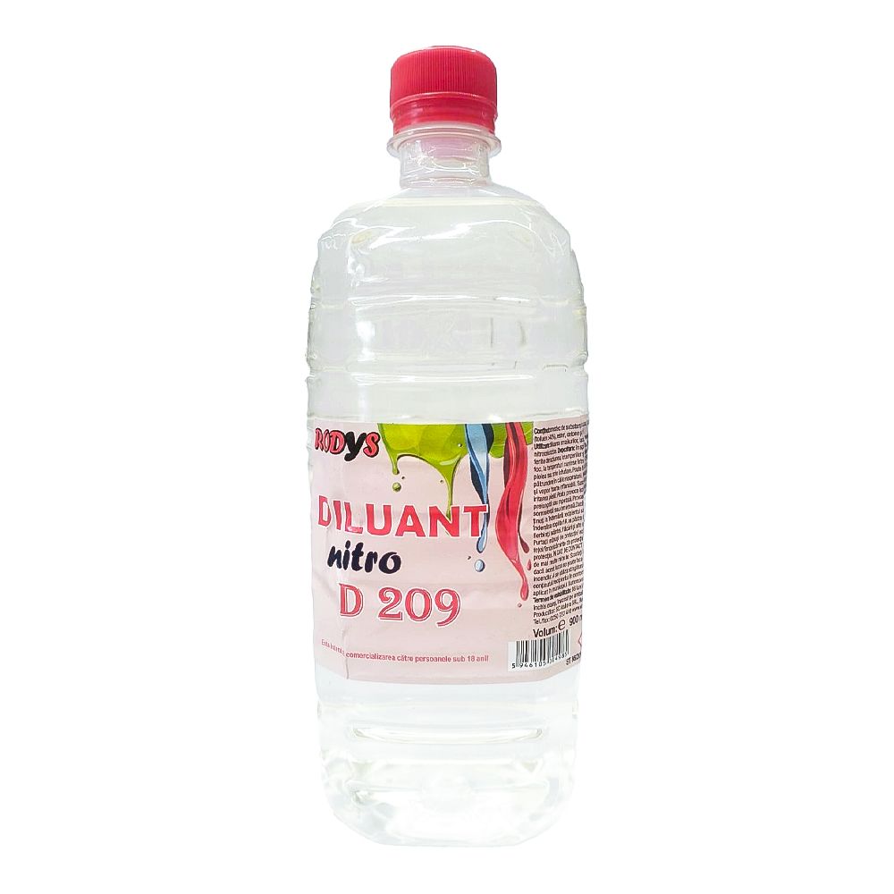 Diluant pentru vopsea si chituri nitrocelulozice, Vady Solvadil Nitro 209, 0.9 l