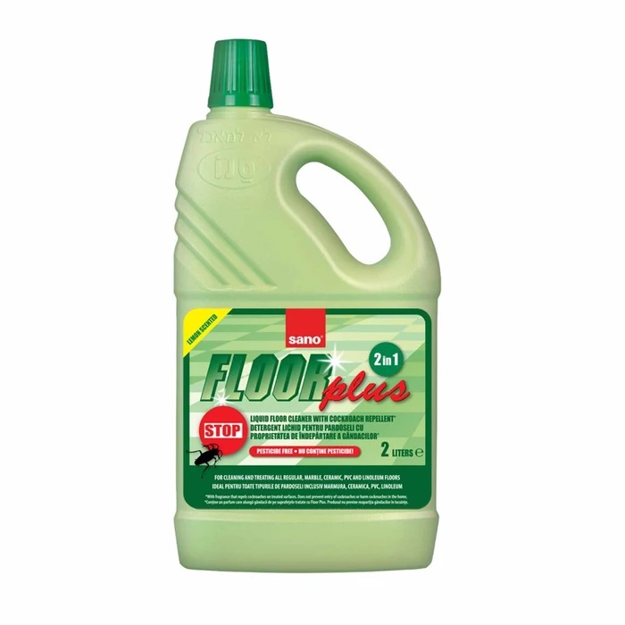 Detergent pentru pardoseala Sano Floorplus, antigandaci, 2 l
