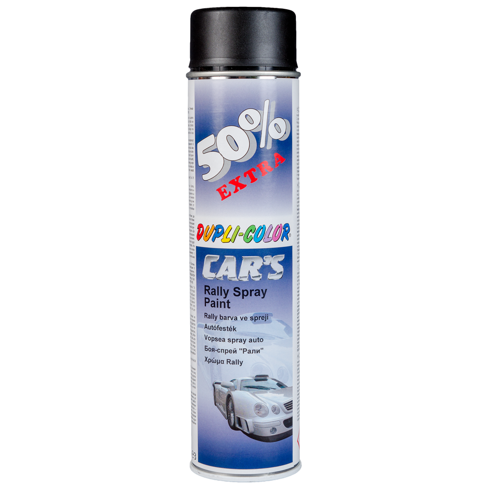 Vopsea spray auto Dupli-Color, negru, mat, exterior, 400 ml