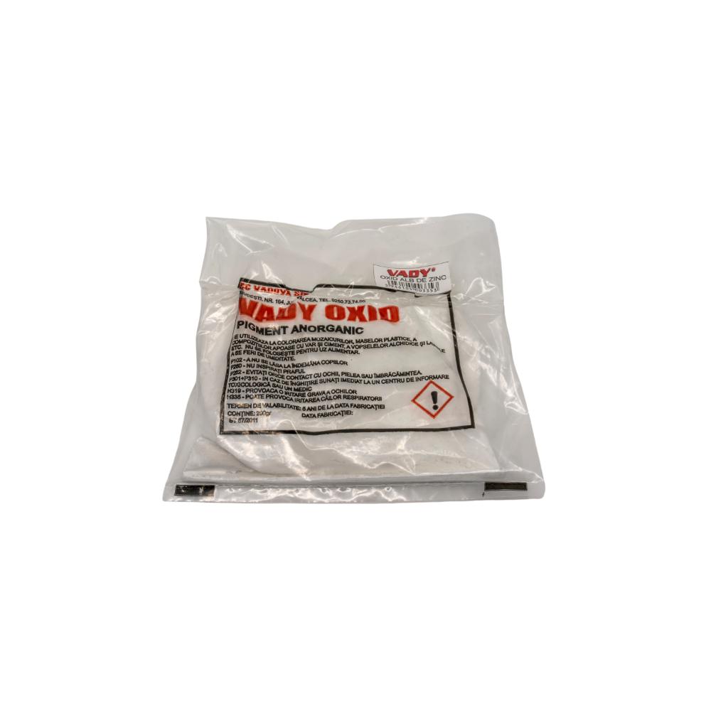 Pigment vopsea alchidica si lavabila Vady, alb zinc, 200 g