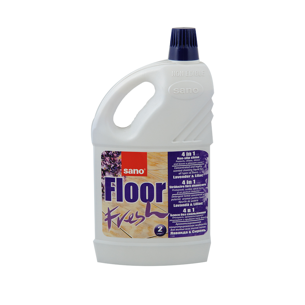 Detergent pentru pardoseala Sano Liliac, liliac, 2 l