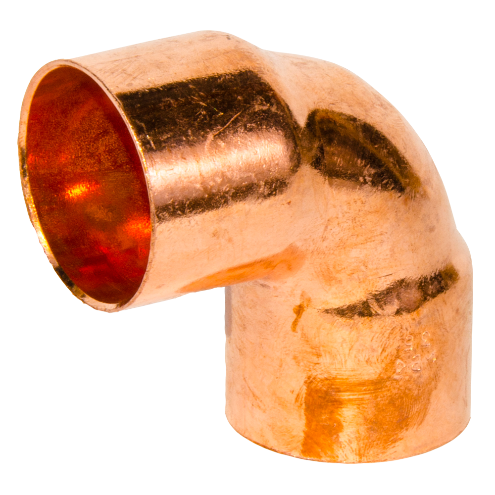 Cot cupru, F-F, 35 mm, 90 grade