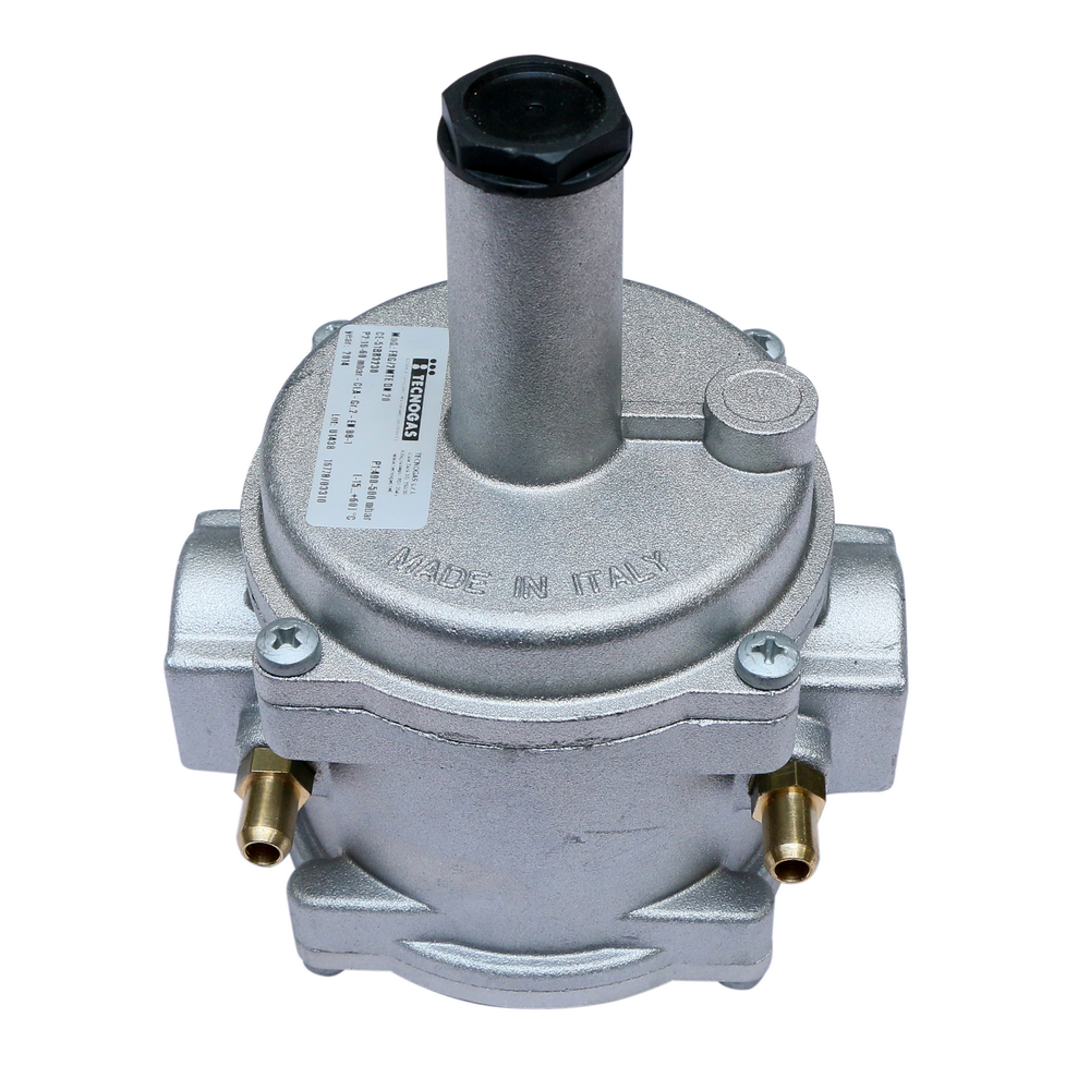 Filtru regulator gaz Tecnogas, argintiu, 3/4