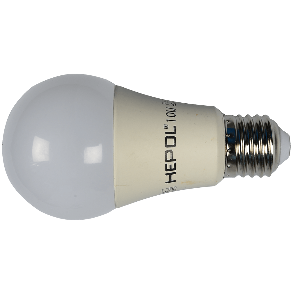 Bec normal A60 Led Hepol, 10W, E27, lumina calda