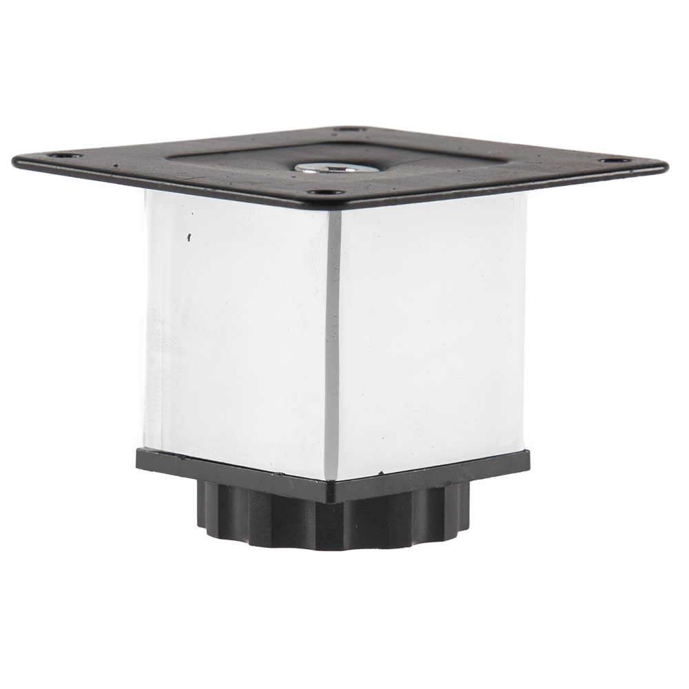 Picior patrat crom TL031 38 x 38 x 80 mm