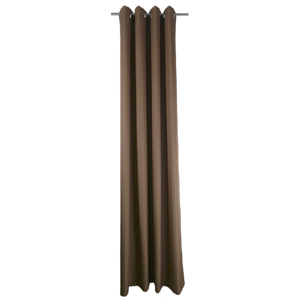 Draperie Valletta 5519, 100% poliester, maro, 145 x 245 cm