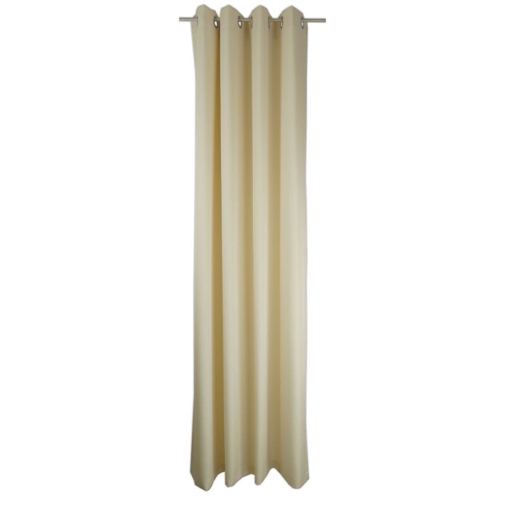 Draperie Valletta 5504, 100% poliester, crem, 145 x 245 cm