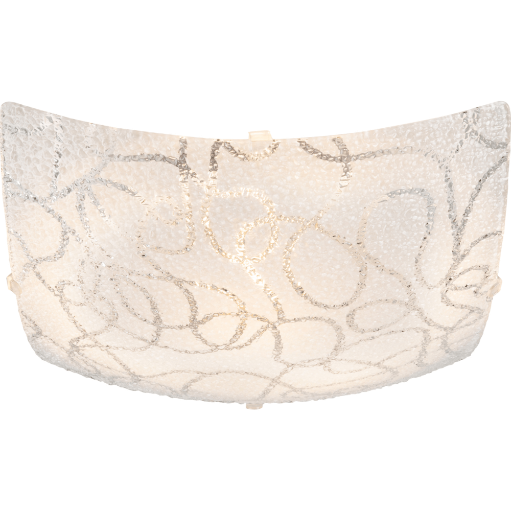 Plafoniera Calimero, 1 x E27, 60W, 250 x 250 x 60 mm