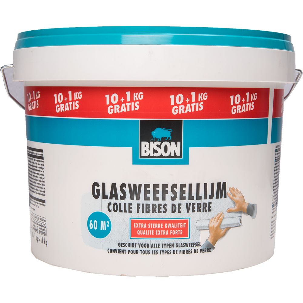 Adeziv pentru tapet fibra de sticla Bison 10 kg