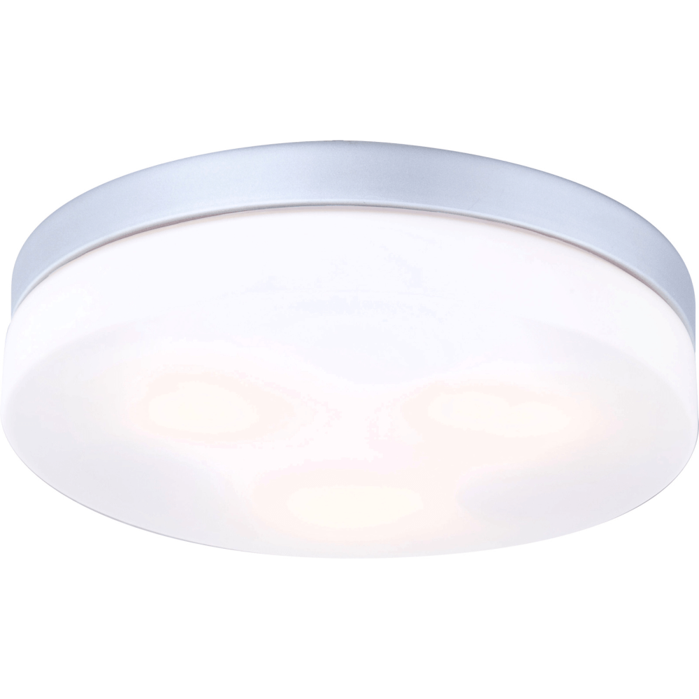 Aplica baie Vranos, 3 x E27, 40W, sticla, D300 mm, IP44
