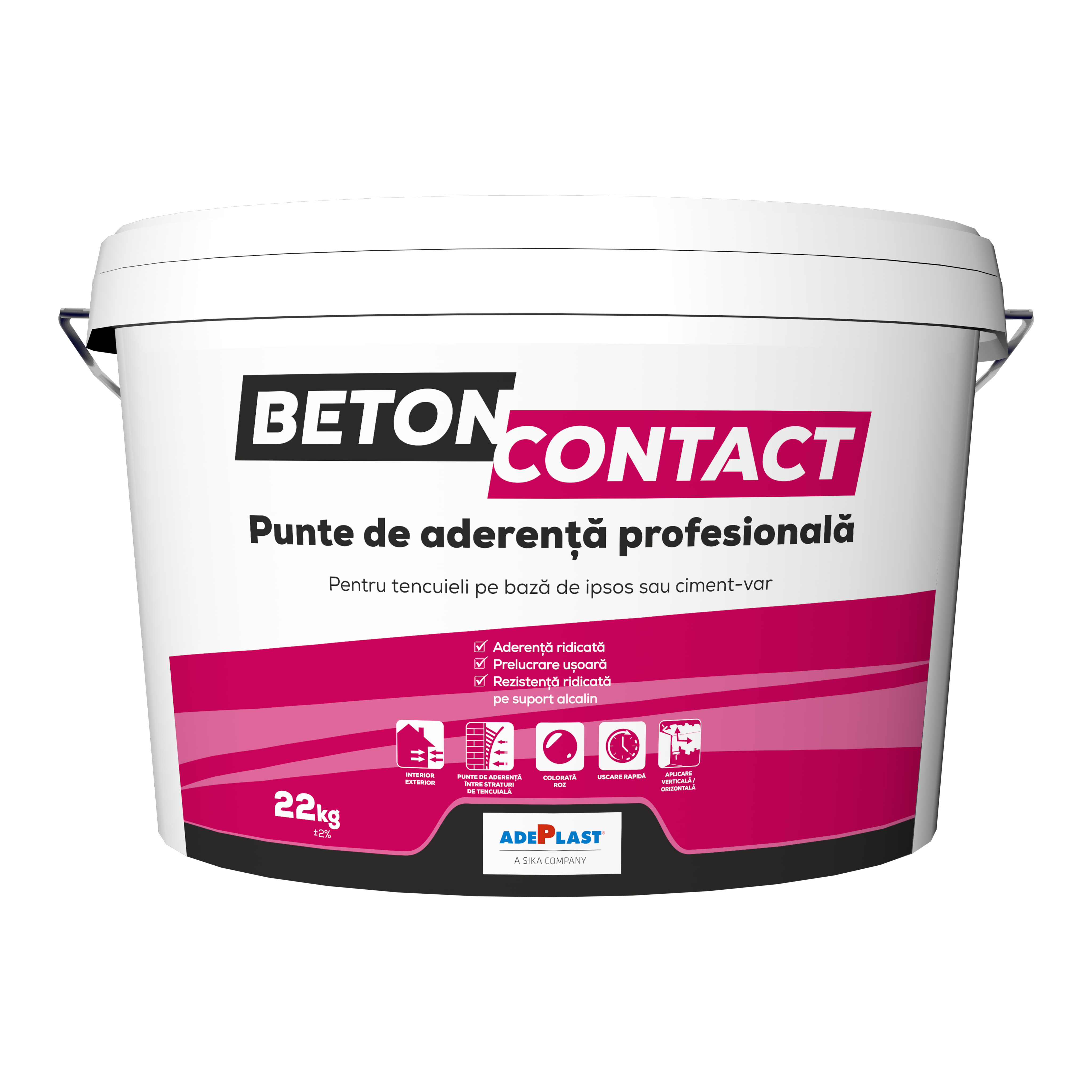 Amorsa pentru betoane si mortare, Adeplast Betoncontact, 22 kg