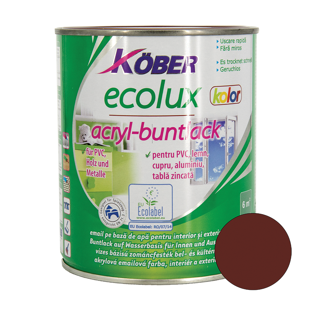 Email Ecolux Kolor rosu vin 0,75 L