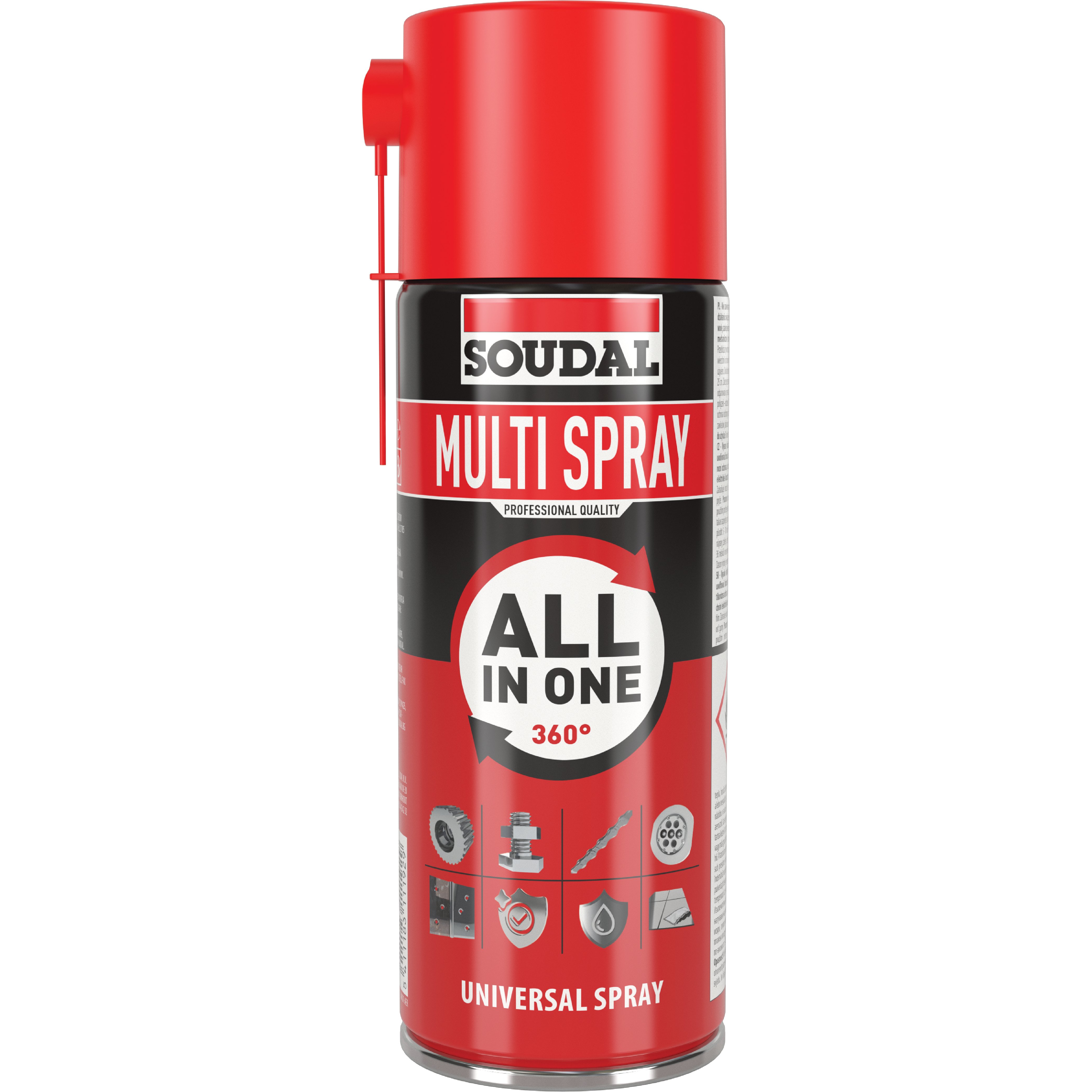 Spray universal Soudal Multi Spray , interior / exterior, 400 ml