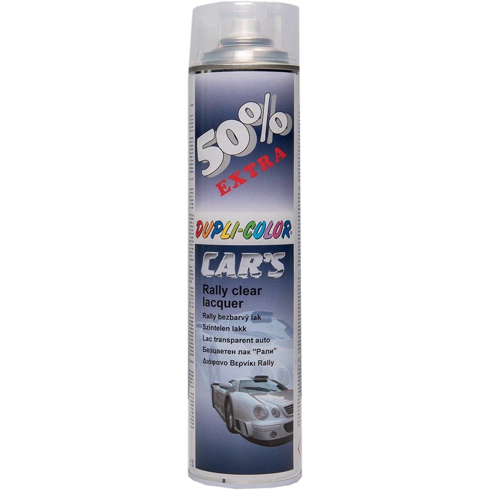 Vopsea spray lac auto Dupli-Color, transparent, lucios, exterior, 600 ml
