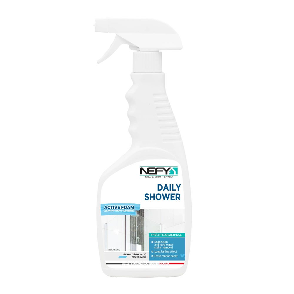 Solutie curatare cabine de dus Nefy, marin, 0,5 l