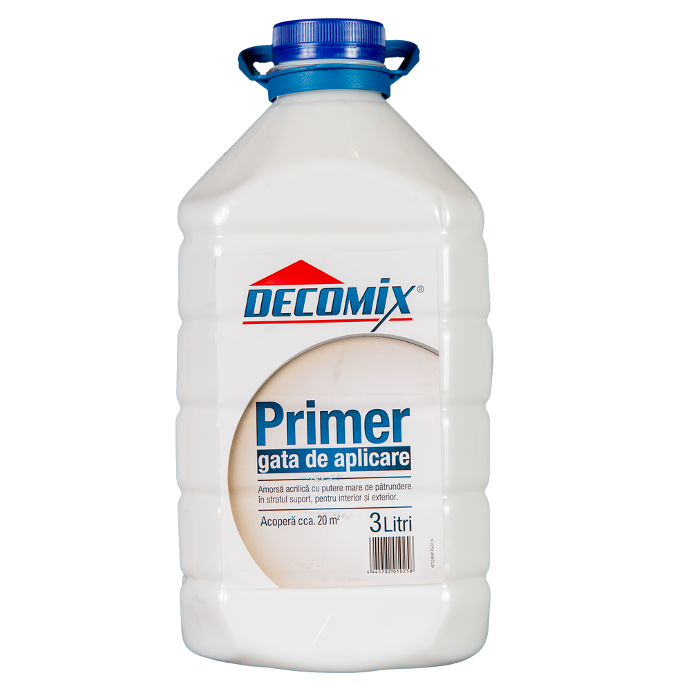 Grund nepigmentat gata de aplicare Decomix Primer, 3L