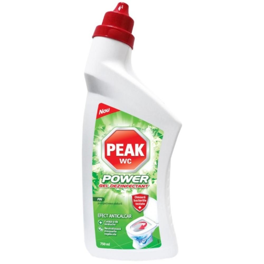 Gel dezinfectant Peak WC, pin, 750 ml