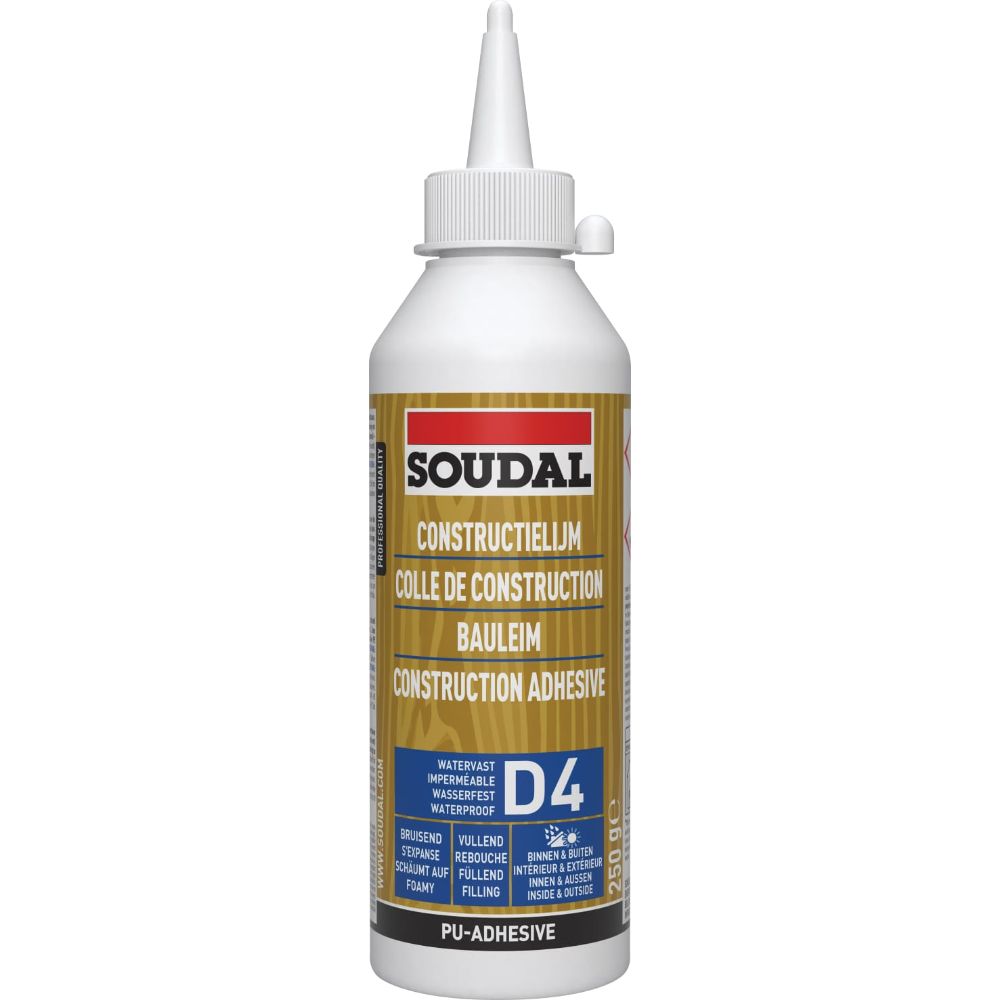 Adeziv pentru lemn Soudal 66A, 750 g