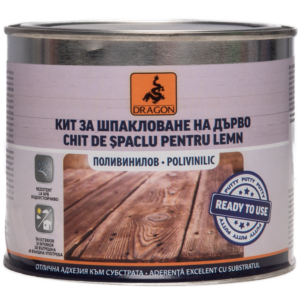Chit de cutit pentru lemn, Dragon, bej, 620 g
