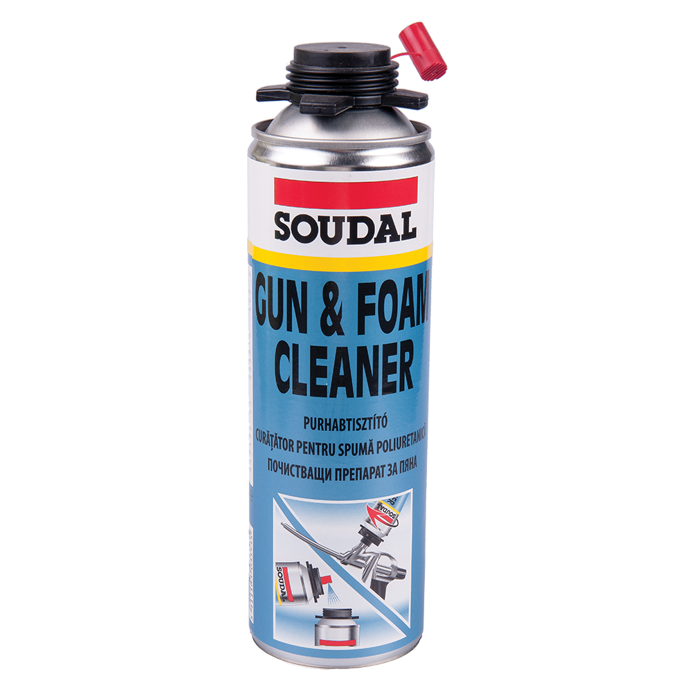 Solutie curatare pentru spuma, Soudal, 500 ml